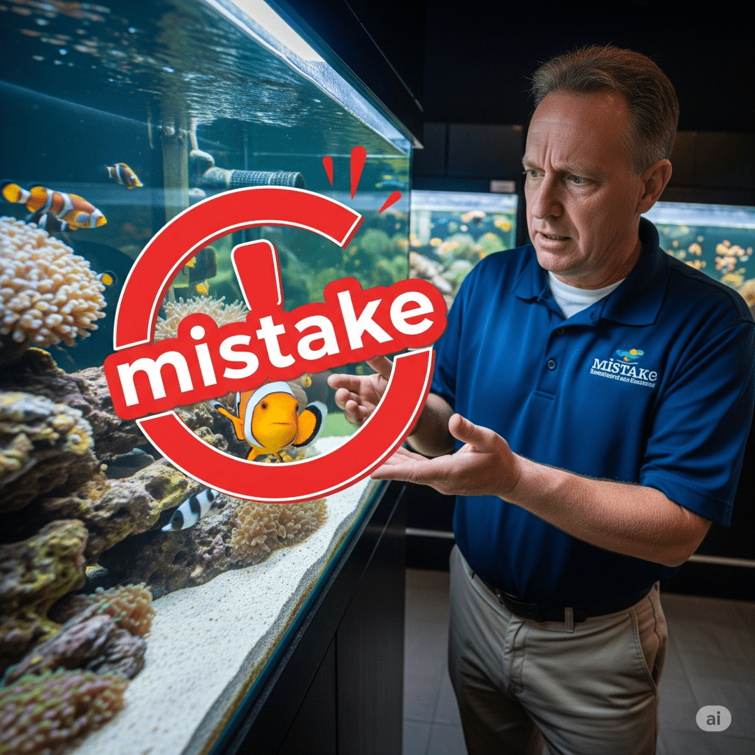 Aquarium fish store mistakes