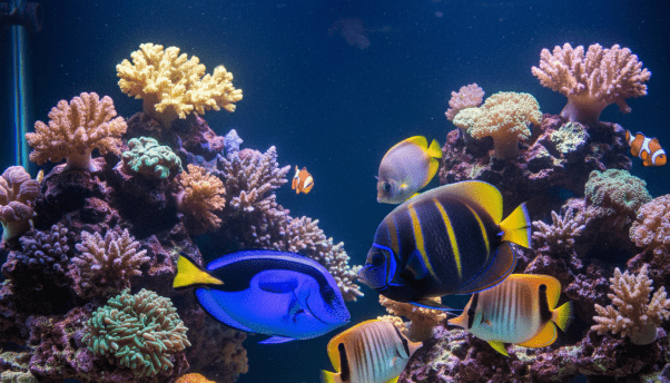 Saltwater fish tank